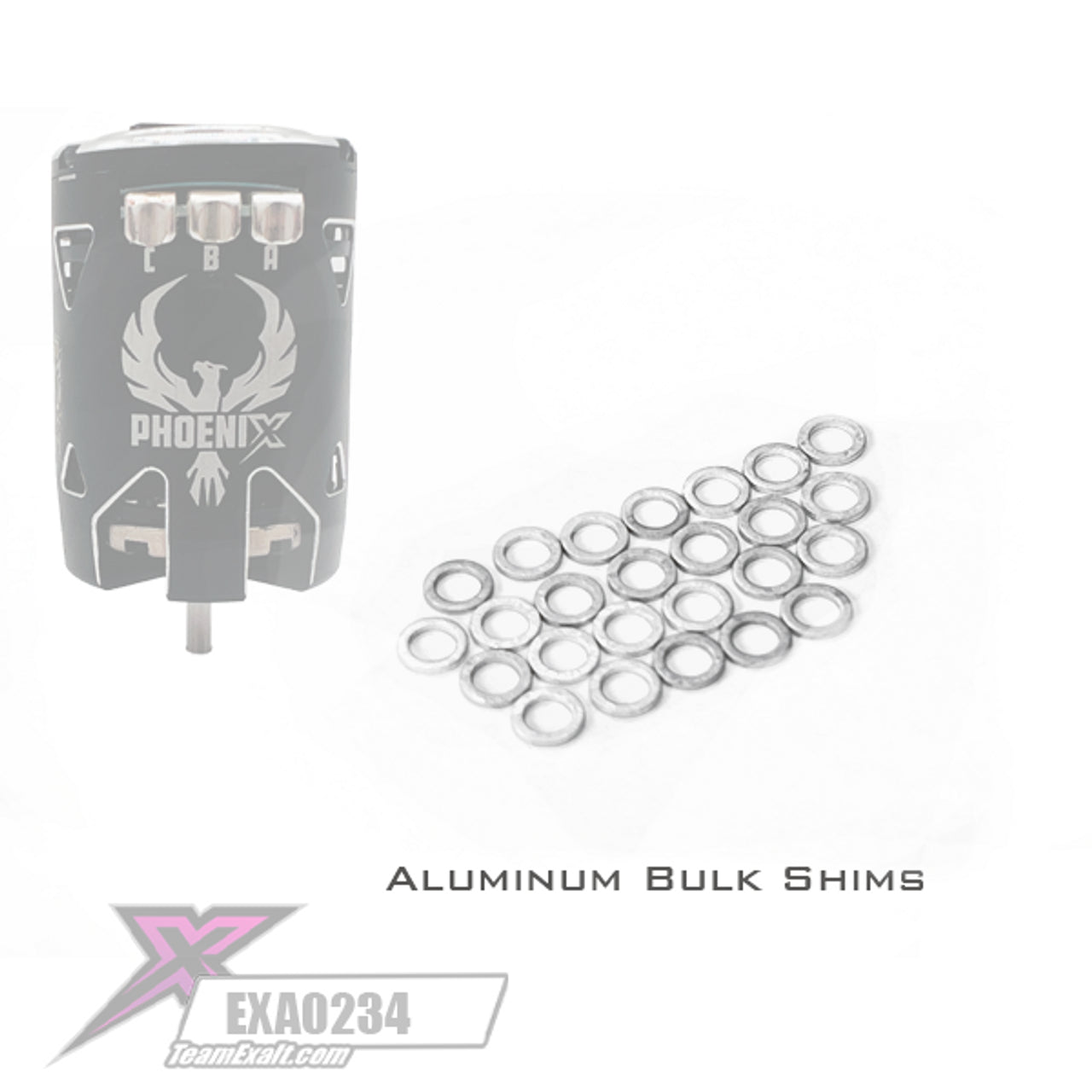 Exalt Machined Aluminum Rotor Shims (25)