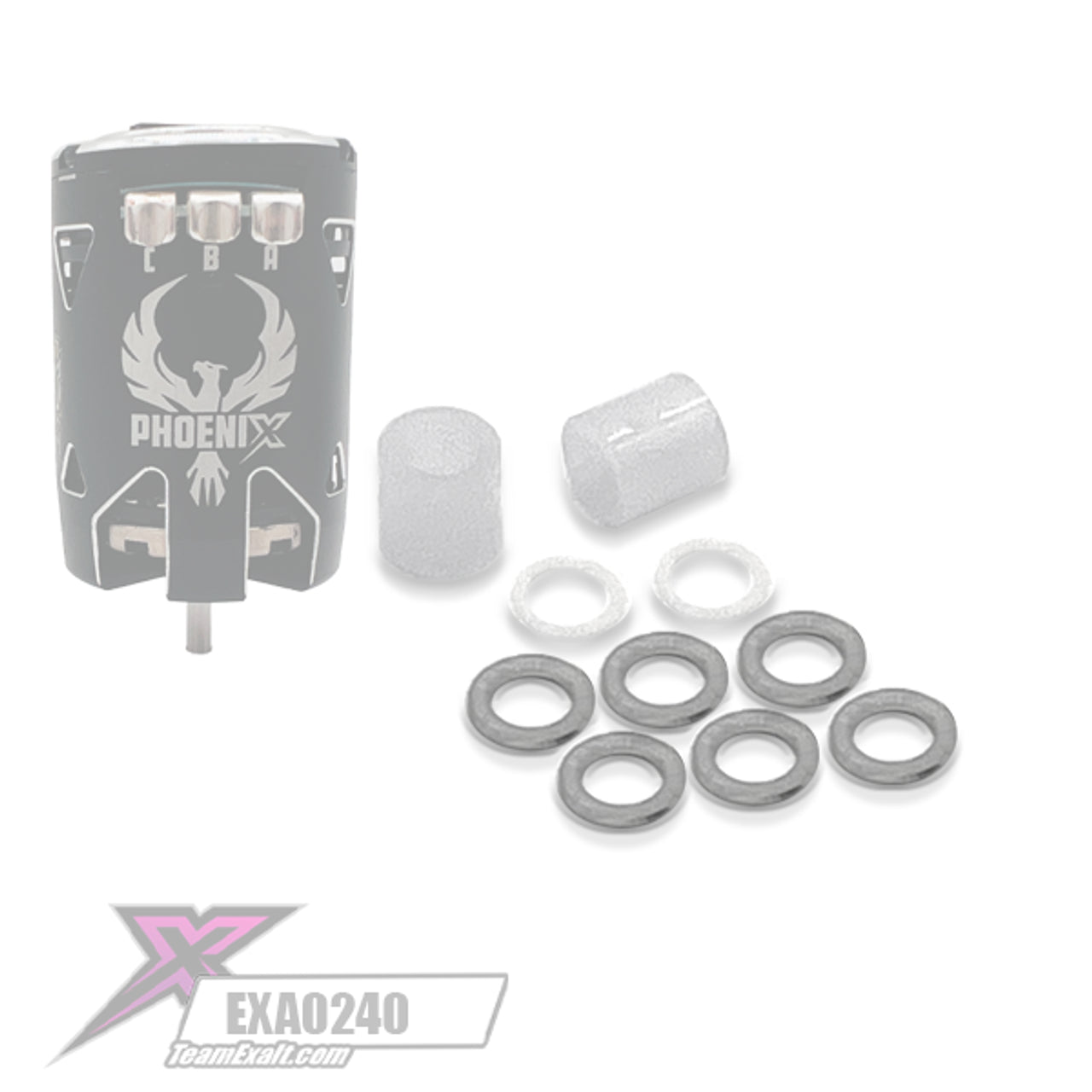 Exalt Non Magnetic/Teflon Rotor Shim Kit