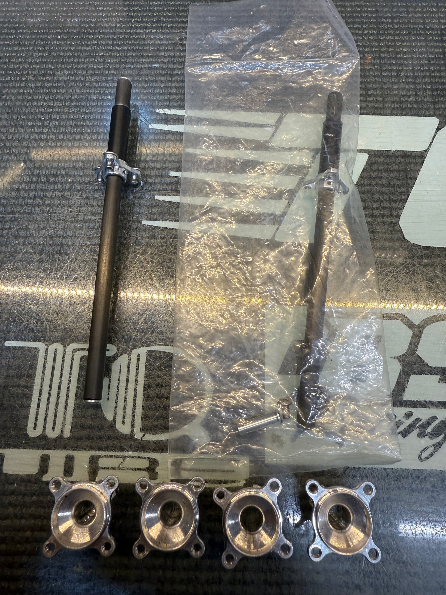 Used - KSG Spool Axles and Hubs