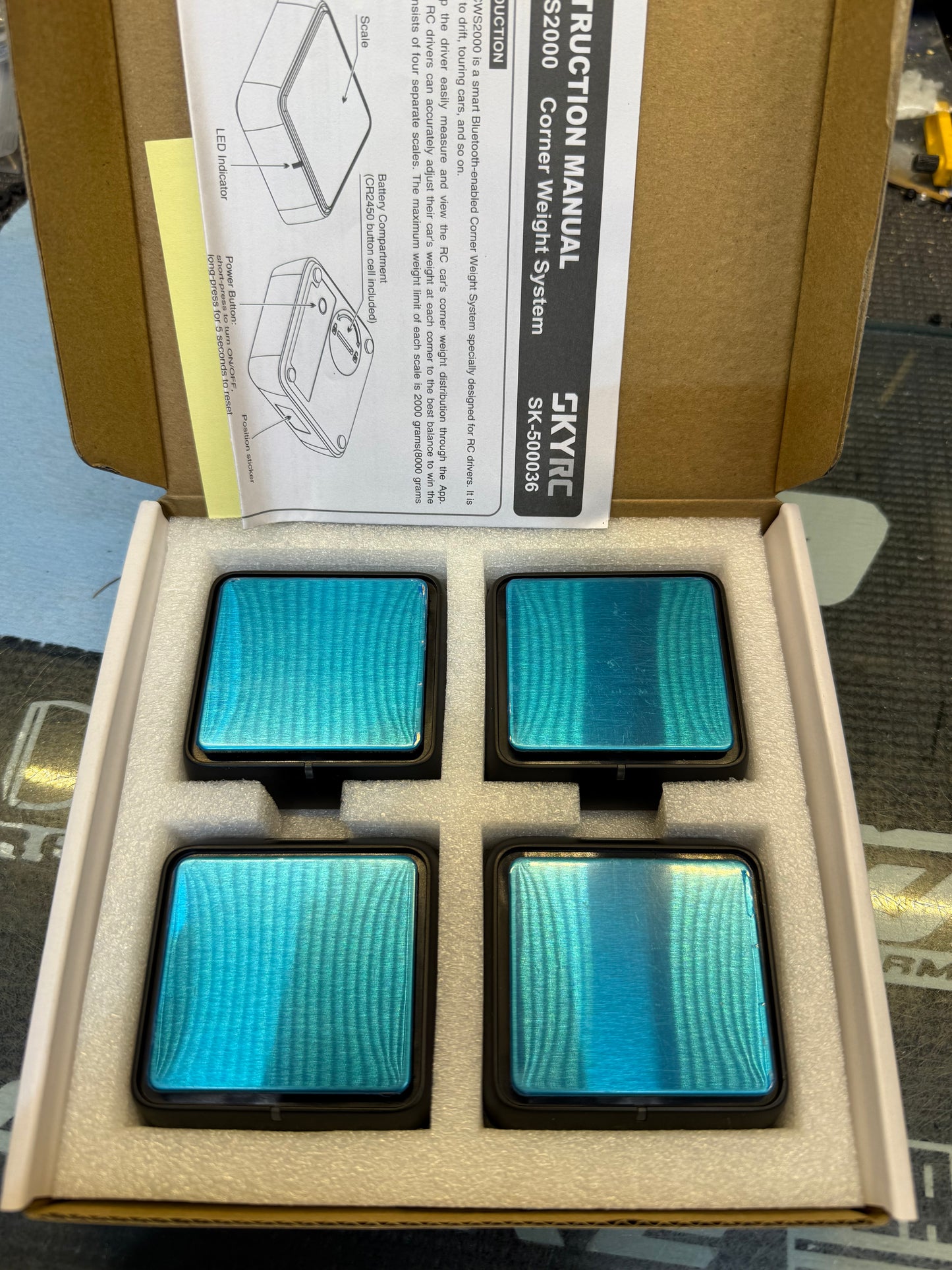 Open Box - Sky RC Corner weight System