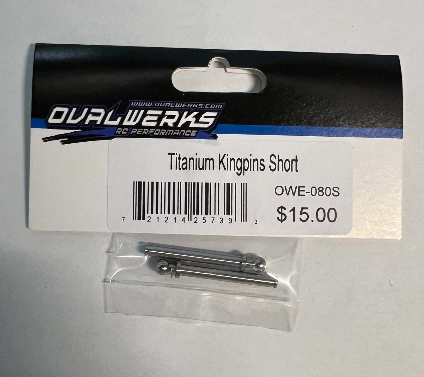 Titanium Kingpins Short Ovalwerks