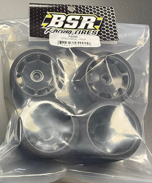 BSR Open Tire Set w/ Pink Left Front