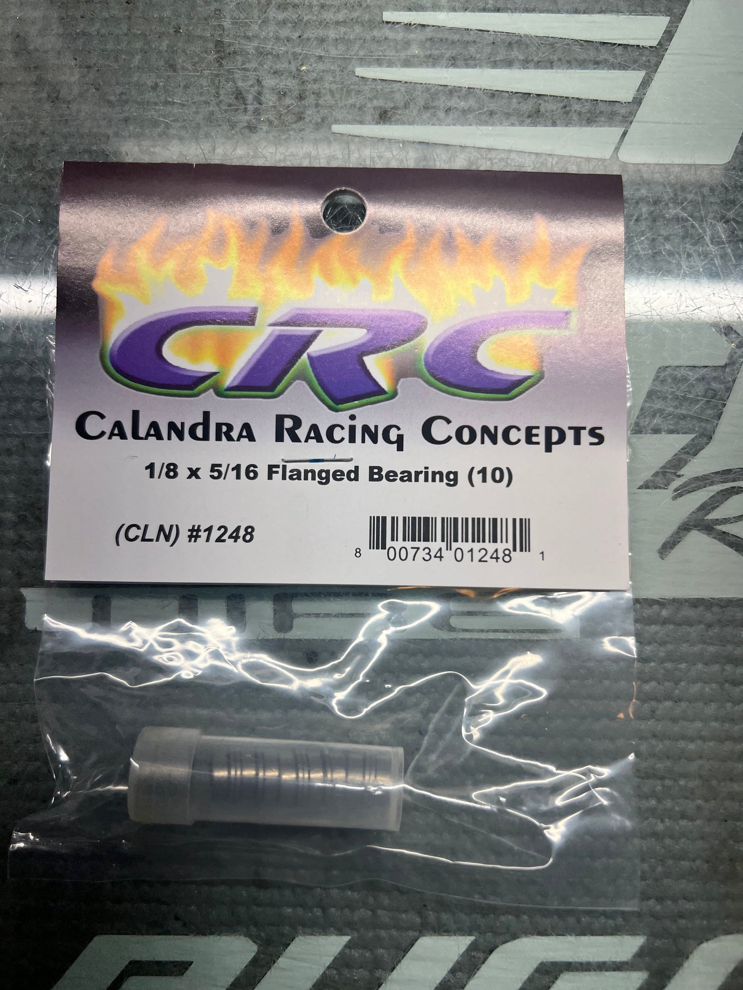 CRC 1/8 x 5/16 Flanged Bearing- 10